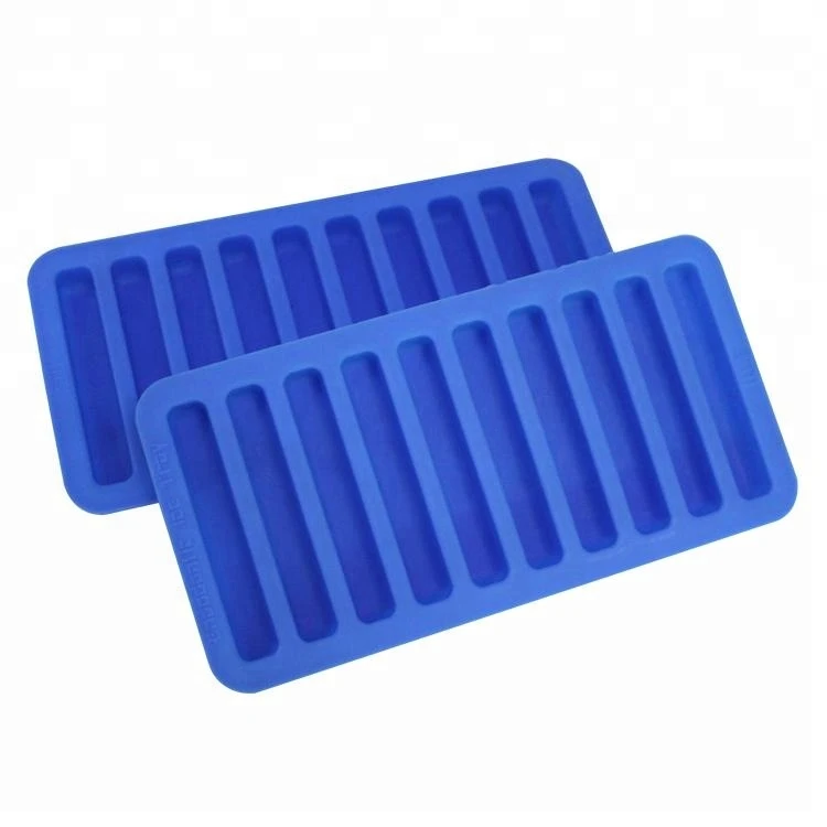 Amazon hot sale Food Grade Silicone Ice Cube Trays Mold