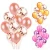 Import Amazon Hot Sell Wedding Party Decoration Birthday Balloon Rose Gold Confetti Balloons from China