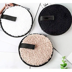 amazon New listed Microfiber Makeup Remover Pads Face Cloth Puff Soft microfiber beauty sponge