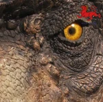 animatronic dinosaur head model sculpture of playground decoration