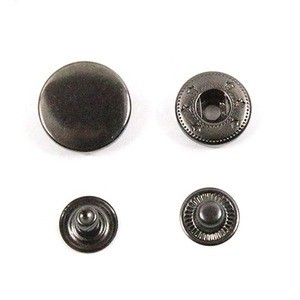 Antique brass stamping logo metal buttons for jackets