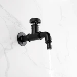 Antique Bronze Dragon Carved Tap Animal Shape Faucet Garden Bibcock Washing Machine Faucet Outdoor Faucet For Garden