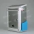 Import Apartment Type Outside European Style Mailbox, Aluminium Letter Box, Wholesale Mailbox with Cam Lock from China