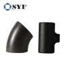 ASME A234 WPB Carbon Steel Seamless Butted Welding Pipe Fittings 45 Degree Elbow