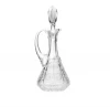 Aurum Crystal AU50356, 16 Oz Crystal Decanter with Stopper, Clear Elegant Wine/Water Carafe w/ Lid