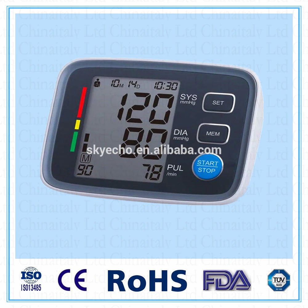 Automatic Wrist Blood Pressure Monitor with CE and FDA certificate