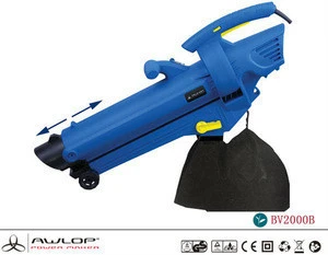 AWLOP 2200W Electric Leaf Hog Blower / Vacuum with Leaf Bag Garden Tools