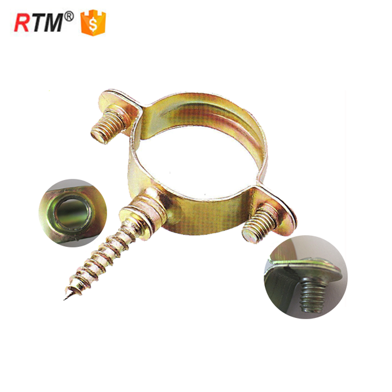 B17 3 8 M7 galvanized steel pipe clamp for wood galvanized clamp