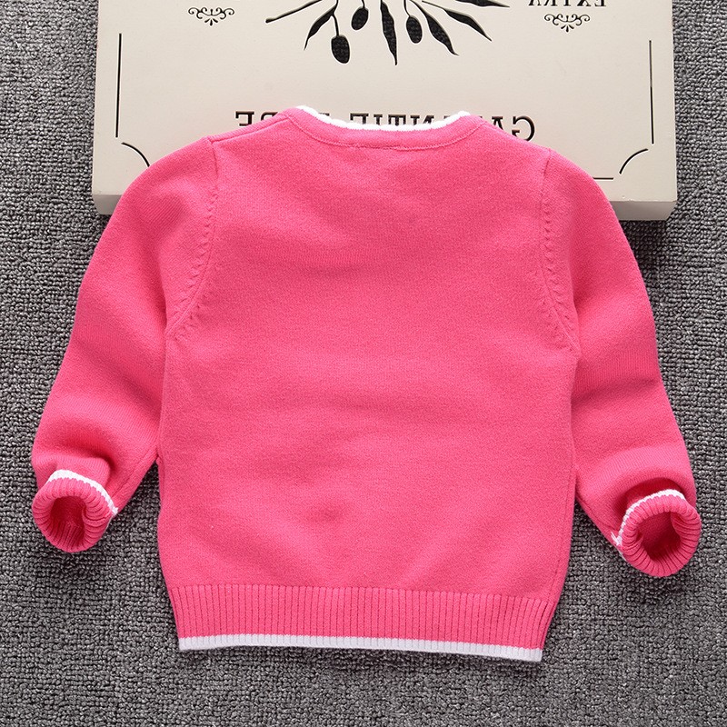 Baby Clothes Factory Wholesale Knitted Cashmere Baby Girl Cardigan Sweater
