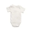 baby cotton romper muslin white blank boys wear the fall series 2 chinese style