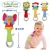 Import baby rattle teether shaker grab and spin rattle toys baby maracas rattle toys 6-8 months from China
