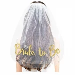 Bachelor Party Bride To Be Bridal Veil Party Decorations Supplies Wedding Veil