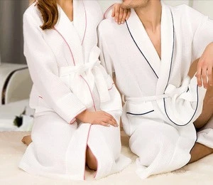 bath robe , 5star hotel bath robe ,100% cotton waffel bath robe