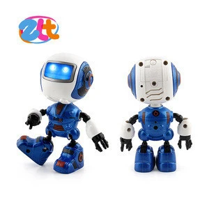 Battery operated metal mini toy robot for kids