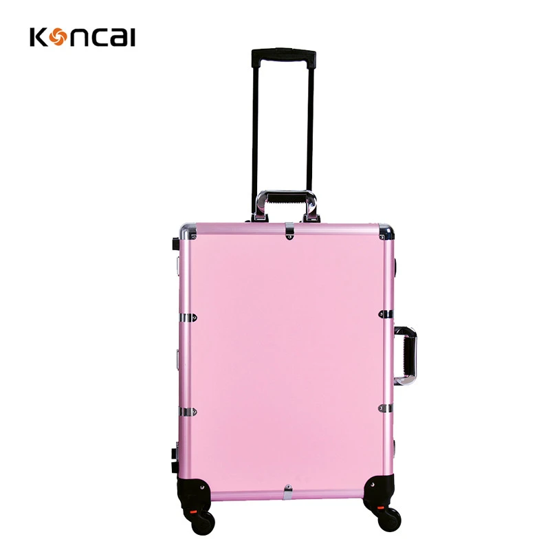 Best Quality Large Rolling Professional Cosmetic Trolley Case