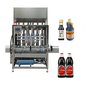 Best selling automatic liquid bottle fish sauce  soy sauce  vinegar filling machine