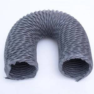 Best Selling Spiral Steel Wire Inside Nylon Fabric Flexible Ventilation Air Duct Insulated Hose