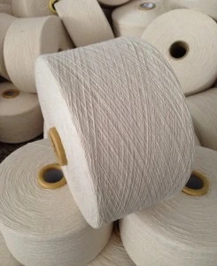 better strength raw white 10s recycled carded OE cotton yarn
