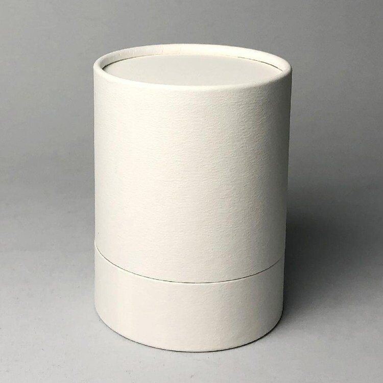 Big Discount White or Custom Color Paper Pipe Round Cylinder Candle Gift Paper Packaging Tube