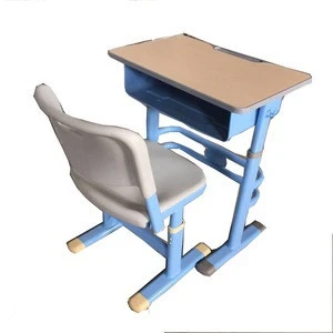 Big news! single school desk and chair for junior students, Children classroom furniture
