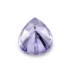 Big size cz stone price manufacturer Pear cut cz gems lavender color loose cubic zirconia stones