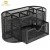 Import Black Wire Mesh Iron Metal Office Supplies Desktop Table File Desk Organizer Holder for Desk Office Organizer from China