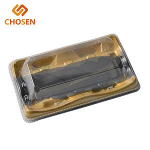 Blister Cards Clear Plastic Sushi Container Disposable