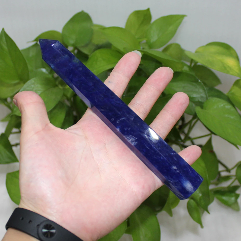 Blue Melting Stone Healing Crystal Points