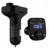 Bluetooth Car Kit FM Transmitter Handfree Car MP3 Audio Player Voltage Detection Dual USB Car Charger with bluetooth