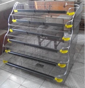 Brand new battery quail cages for poultry farm with high quality h-type quail cage
