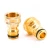 Import Brass bsp female garden quick water hose tap connector / fitting / adaptor for water from China