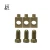 Import Brass earth screw terminal block brass block contacts for electrical equipment from China