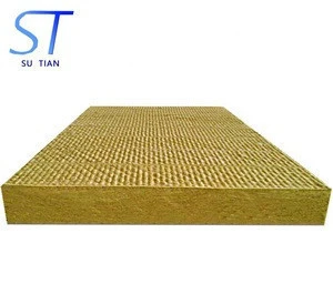 Building insulation soundproof and fireproof rock wool board