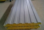 Building Material Color Steel 100 mm Rockwool Sandwich Panel