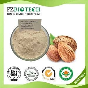 Bulk 100% pure health Drinking additives defatted almond flour