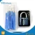 Import Bullkeys 1 Mazarine Transparent practice padlock + 9 Piece Blue Handle Lock picks for locksmith supplies BL-02 from China