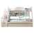 Import Bunk Bed 3 Beds with Staircase Cabinet Cheap Kids Furniture from China