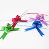 Butterfly Pull Bow Glitter Ribbon For Wedding Organza 3cm Metallic Style Material Origin Type Occasion 10PC