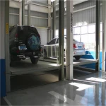 Car storage parking platform elevator lifting equipment home garage 4 Four post hydraulic car lift