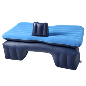 Car Travel Air Bed Inflatable Mattress with Two Pillow,Repair Pad, Glue Kits Split Type