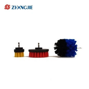 Car Washing and Detailing Brush Kit with Removable Head Drill Brush Kit