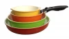 Cast Aluminum Nonstick Detachable Handle Pan Cookware Sets with Ceramic and Marble Coating