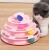 Import C&C Eco-Friendly Three Layers Unstuffed Cat Interactive Toy Intelligence Crazy Play Tray Luxury Pet Cat Toy pet smart toy from China