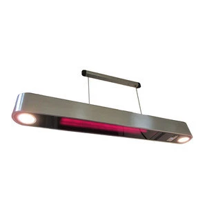 Ceiling Mounted Waterproof Patio Infrared Heater with LED Light