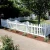 Import Celia 2021 New Products Garden Flower Fence Small Metal Fence from China