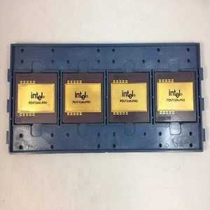 Ceramic Gold Cap CPU Processor (Ceramic Pentium Pro CPU Scraps), Motherboard Scrap Ready To Supply