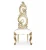 Import Cheap antique furniture royal throne high back chairs for wedding from China