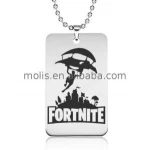 Cheap die cut dog tag cartoon printing superhero id camo metal logo tags