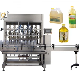 Cheap Factory Price Full Automatic Edible MTW Vegetable Bottle Filling and capping Machine Food Oil Filler