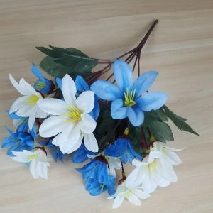 Cheap Home Decor Wedding Supplies Handmade Wild Lily Artificial Flowers Decor